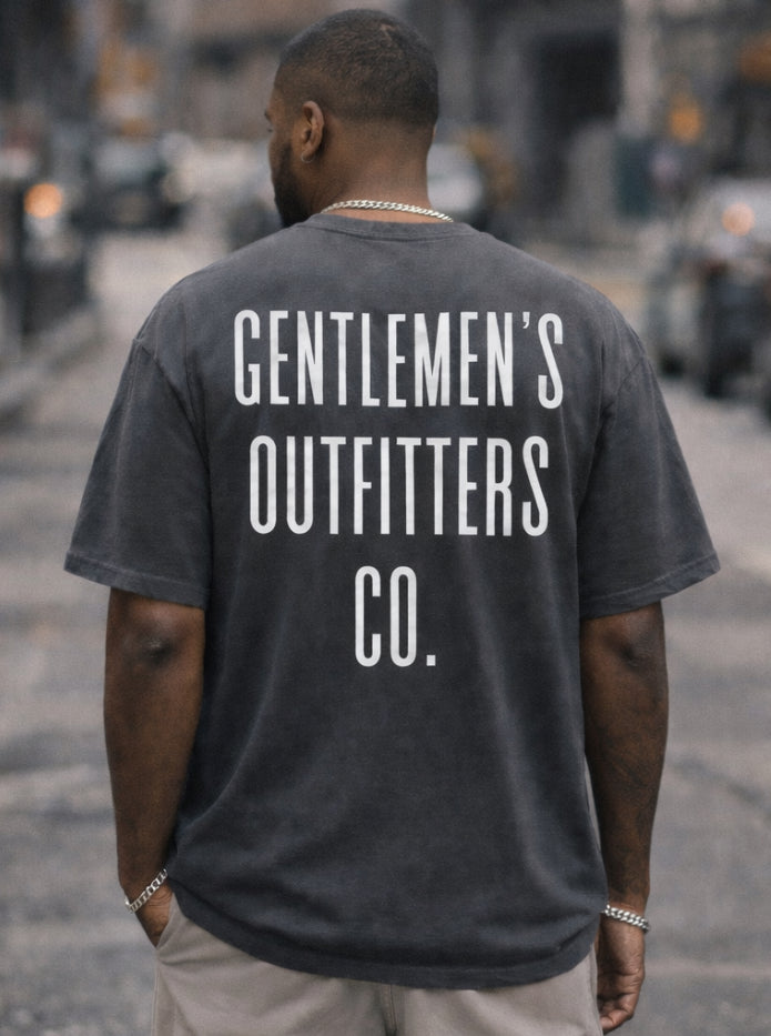 Gentlemen's Outfitters T-Shirt   OUT OF STOCK